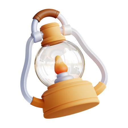 Lantern  3D Illustration