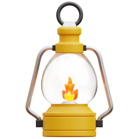 Lantern  3D Illustration