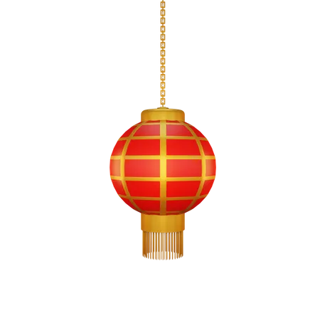 Lantern  3D Illustration