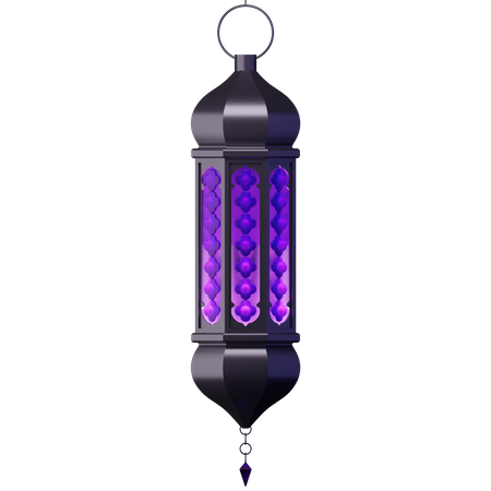 Lantern  3D Illustration