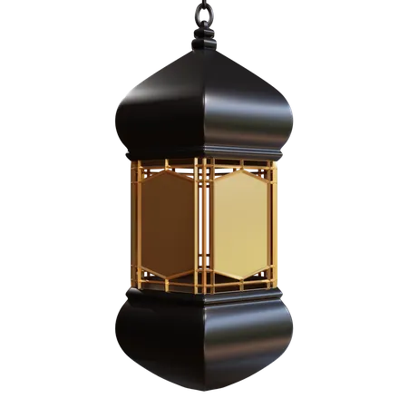 Lantern  3D Illustration