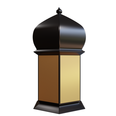 Lantern  3D Illustration