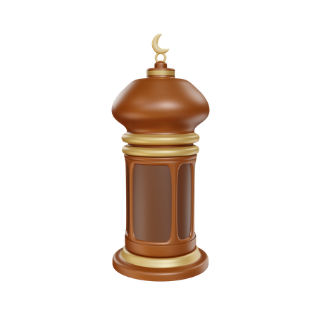 Lantern  3D Illustration