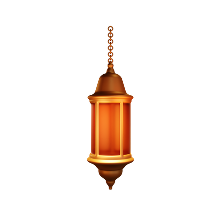 Lantern  3D Illustration