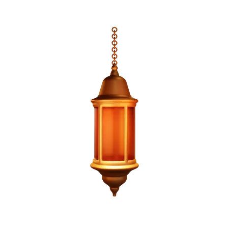 Lantern  3D Illustration