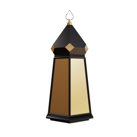 Lantern  3D Illustration