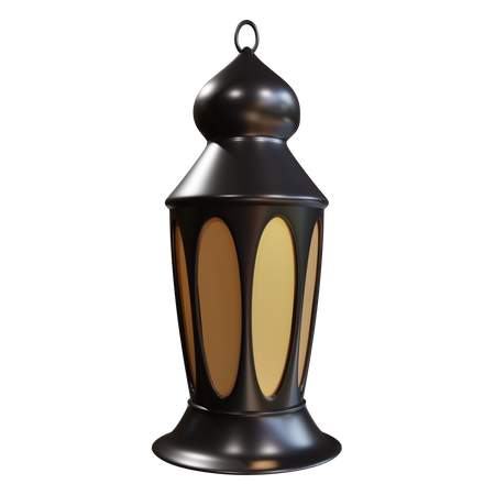 Lantern  3D Illustration