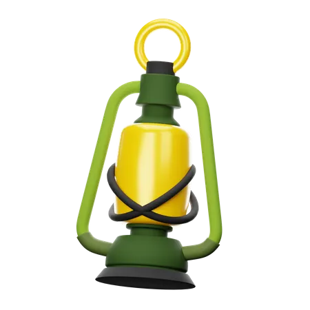 Lantern Lamp  3D Icon