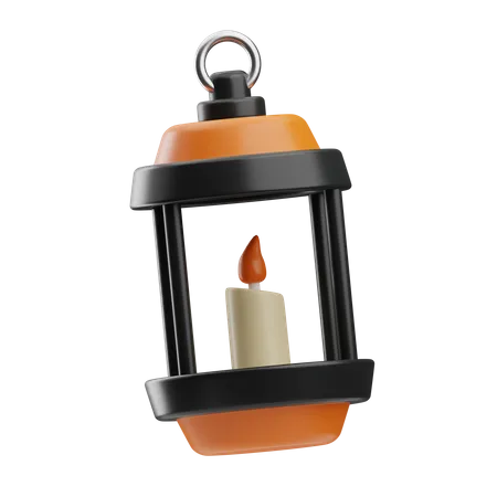 Lantern Lamp  3D Icon