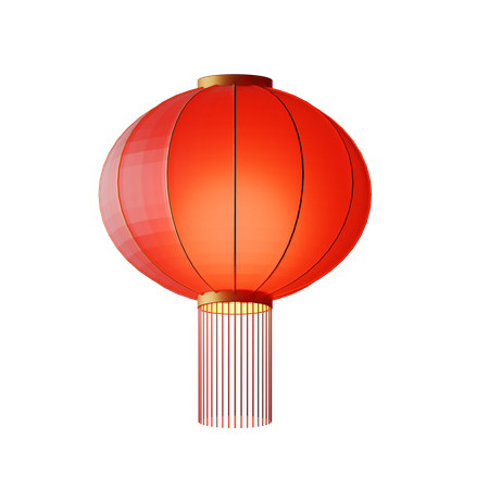 Lantern Lamp  3D Illustration