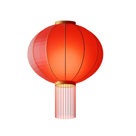 Lantern Lamp 3D Illustration