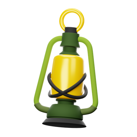Lantern Lamp  3D Icon