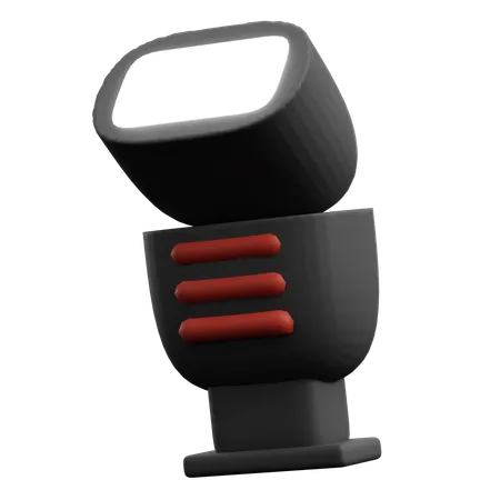Luz do flash  3D Icon