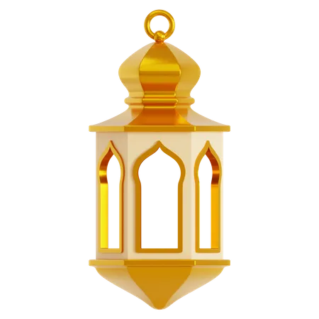 Lanterna árabe  3D Icon