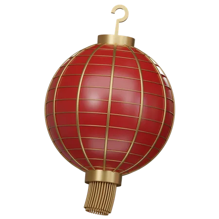 Lanterna chinesa  3D Icon