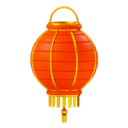 Lanterna chinesa  3D Icon