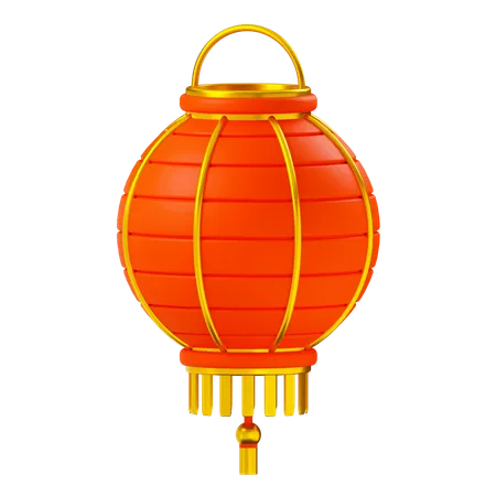 Lanterna chinesa  3D Icon