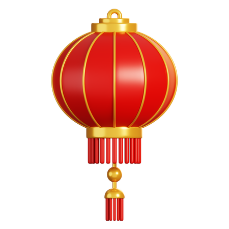 Lanterna chinesa  3D Icon