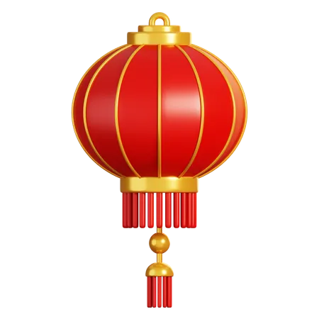 Lanterna chinesa  3D Icon