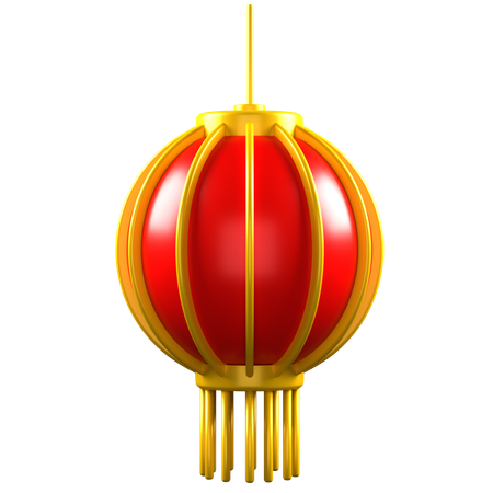 Lanterna chinesa  3D Icon