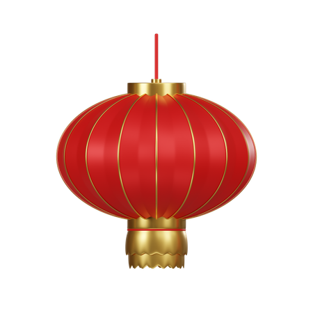 Lanterna chinesa  3D Icon