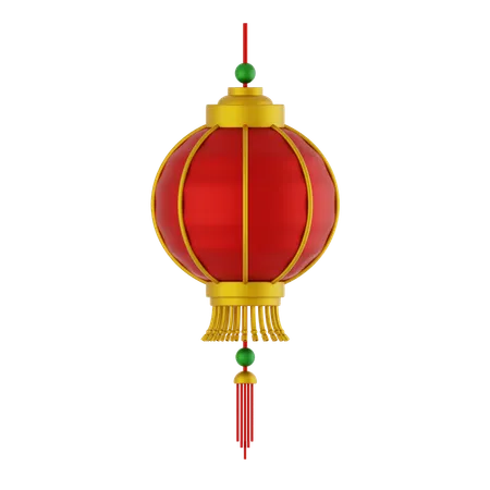 Lanterna chinesa  3D Icon