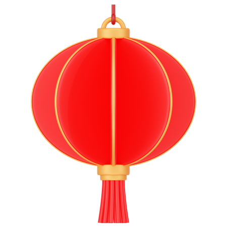 Lanterna chinesa  3D Icon