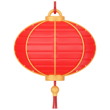 Lanterna chinesa  3D Icon