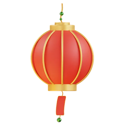 Lanterna chinesa  3D Icon