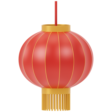 Lanterna chinesa  3D Icon