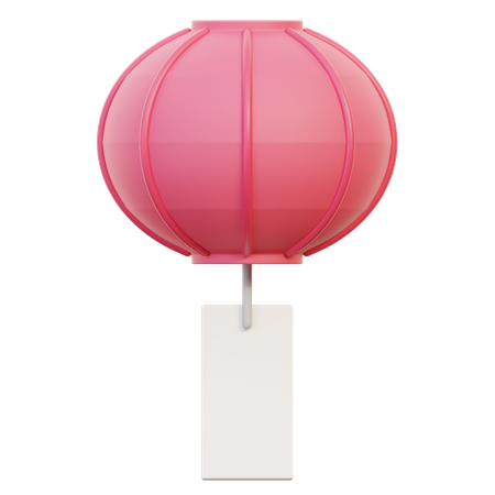 Lanterna chinesa  3D Icon