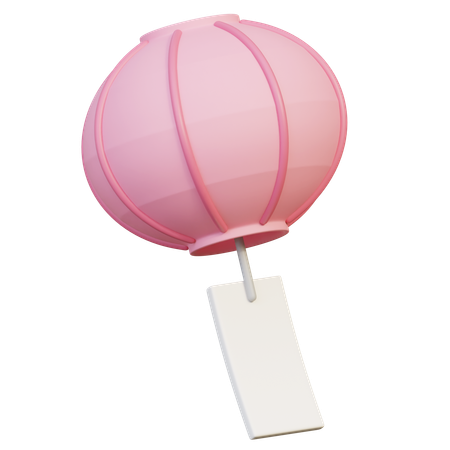 Lanterna chinesa  3D Icon
