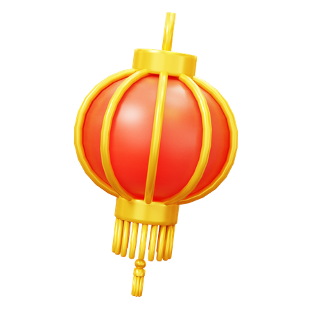 Lanterna chinesa  3D Icon