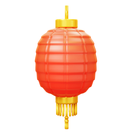 Lanterna chinesa  3D Icon