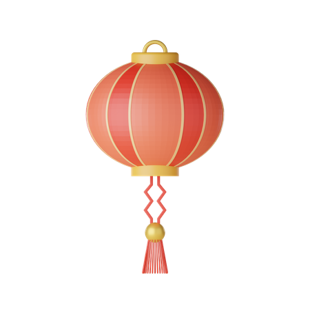 Lanterna chinesa  3D Icon