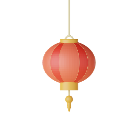 Lanterna chinesa  3D Icon