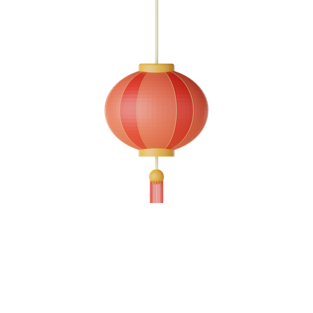 Lanterna chinesa  3D Icon