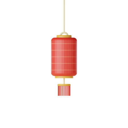 Lanterna chinesa  3D Icon