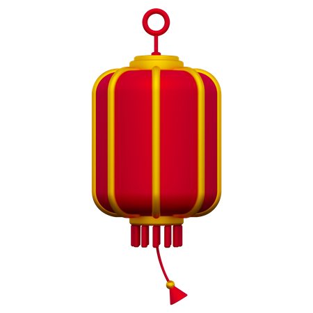 Lanterna chinesa  3D Icon