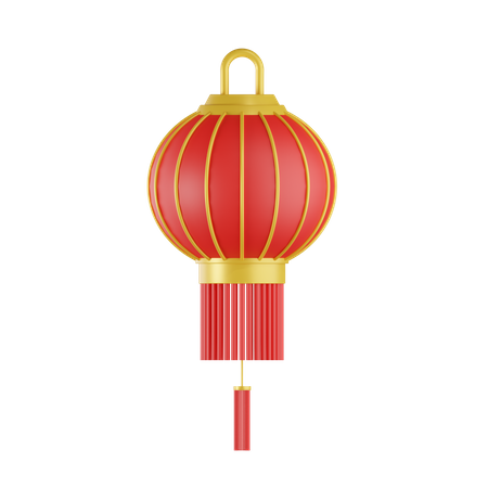 Lanterna chinesa  3D Icon