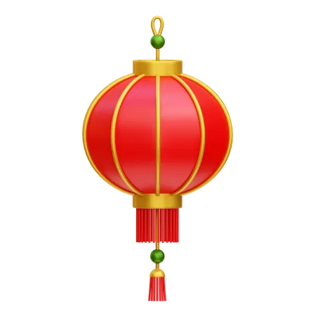 Lanterna chinesa  3D Icon