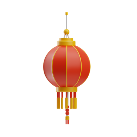 Lanterna chinesa  3D Icon