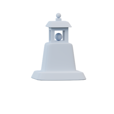 Lanterna de pedra  3D Icon
