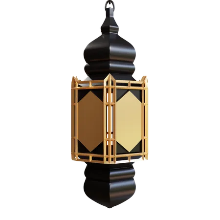 Lanterna do Ramadã  3D Illustration