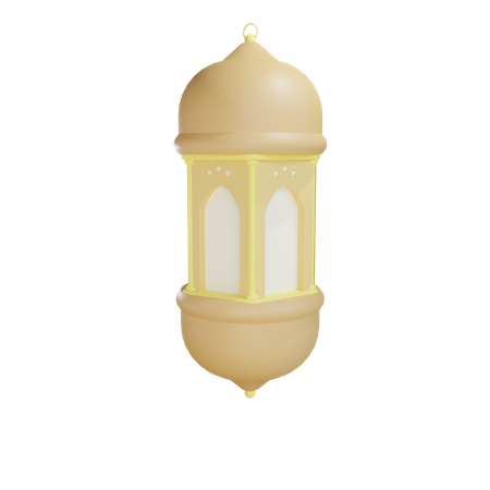 Lanterna do Ramadã  3D Illustration