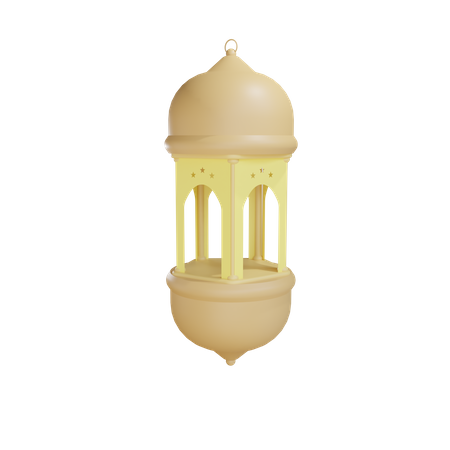 Lanterna do Ramadã  3D Illustration