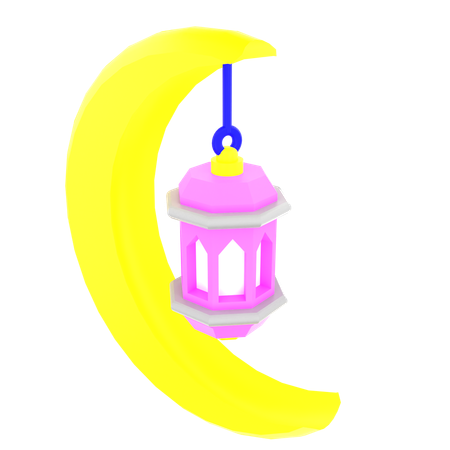 Lanterna eid  3D Icon