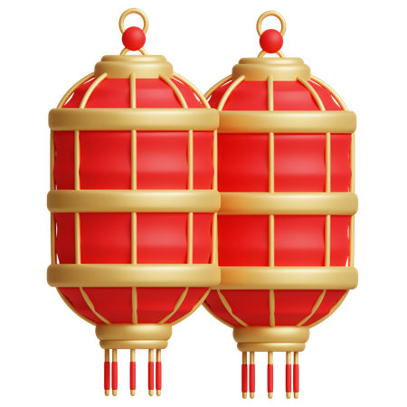 Lanterna longa  3D Icon