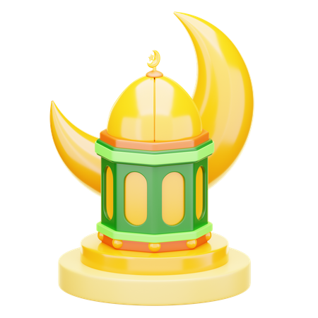 Lanterna do Ramadã  3D Icon