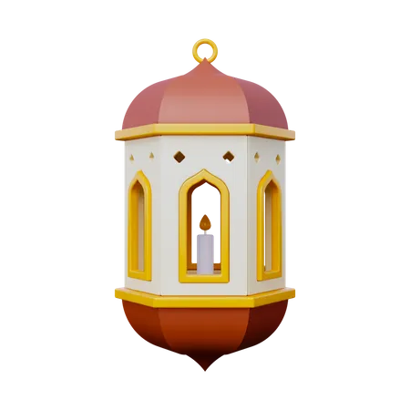 Lanterna do Ramadã  3D Icon